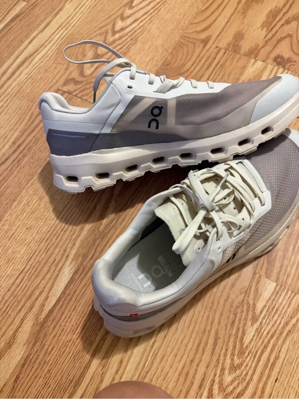 On Running Cloudvista 2 Men's Sneaker — cream/Desert Sz 11 - Picture 3 of 7